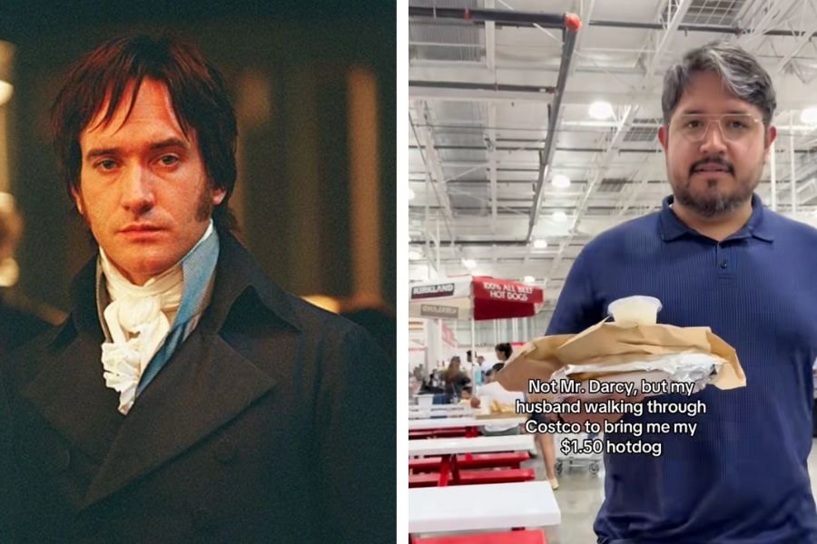 The 'Not Mr. Darcy but' trend has people sharing the everyday romantic things their partners do