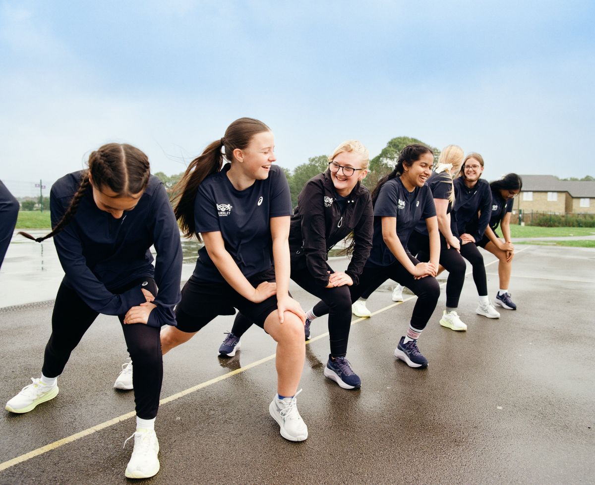 girls, sports, gym, uniform, revolutionary