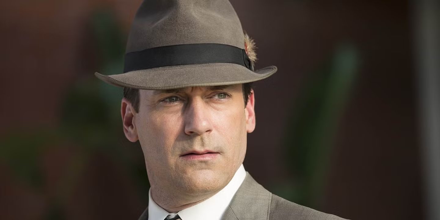 Mad Men, Don Draper, Jon Hamm, hats, mens fashion, men's hats, 1950s