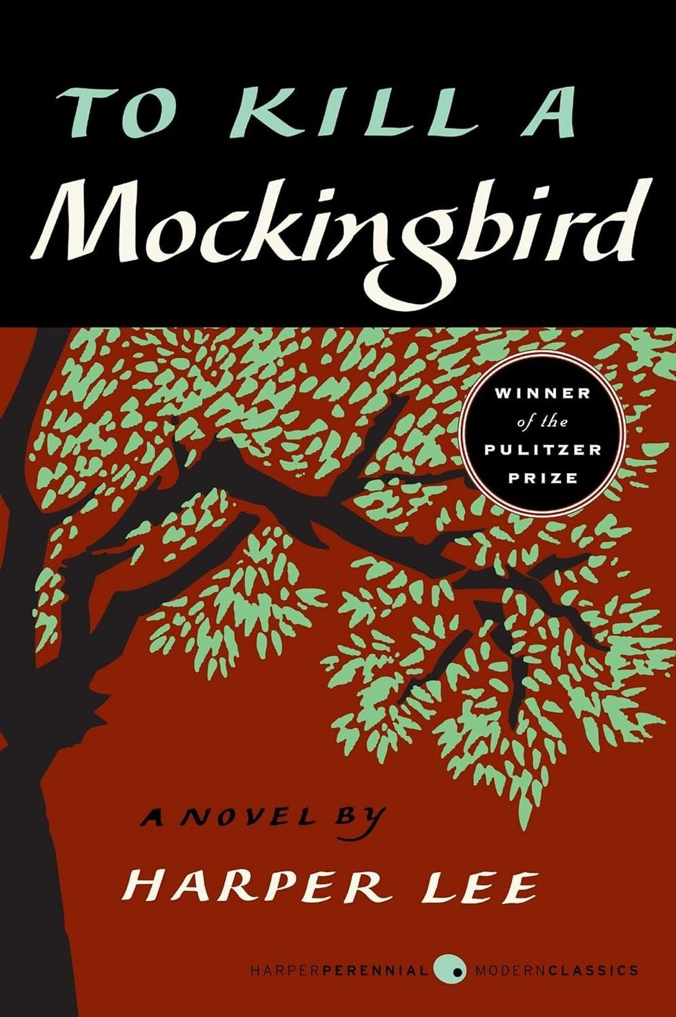 To Kill a Mockingbird book cover, Harper Lee