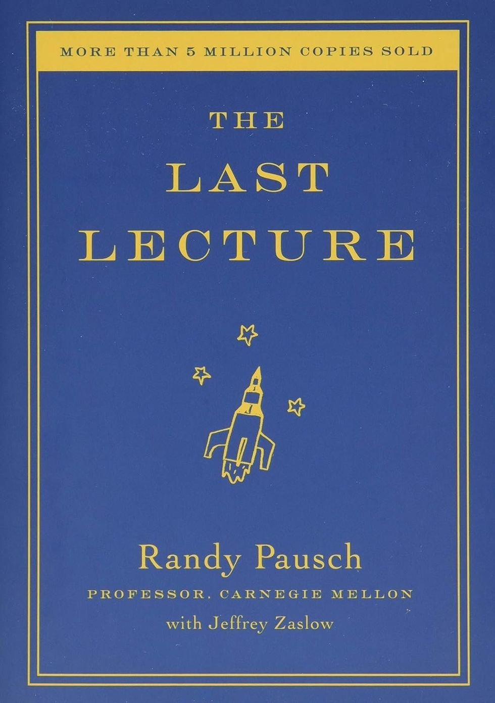 The Last Lecture book cover, Randy Pausch