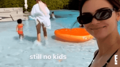 kardashian, jenner, kendall jenner, poolside, social life