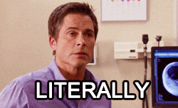 literally, gen z, rob lowe, language