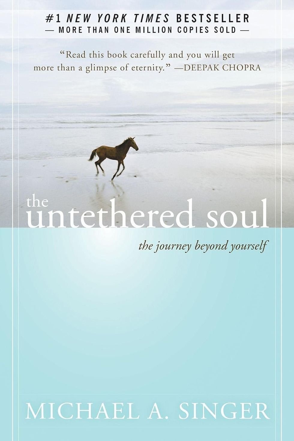 The Untethered Soul book cover, Michael Singer