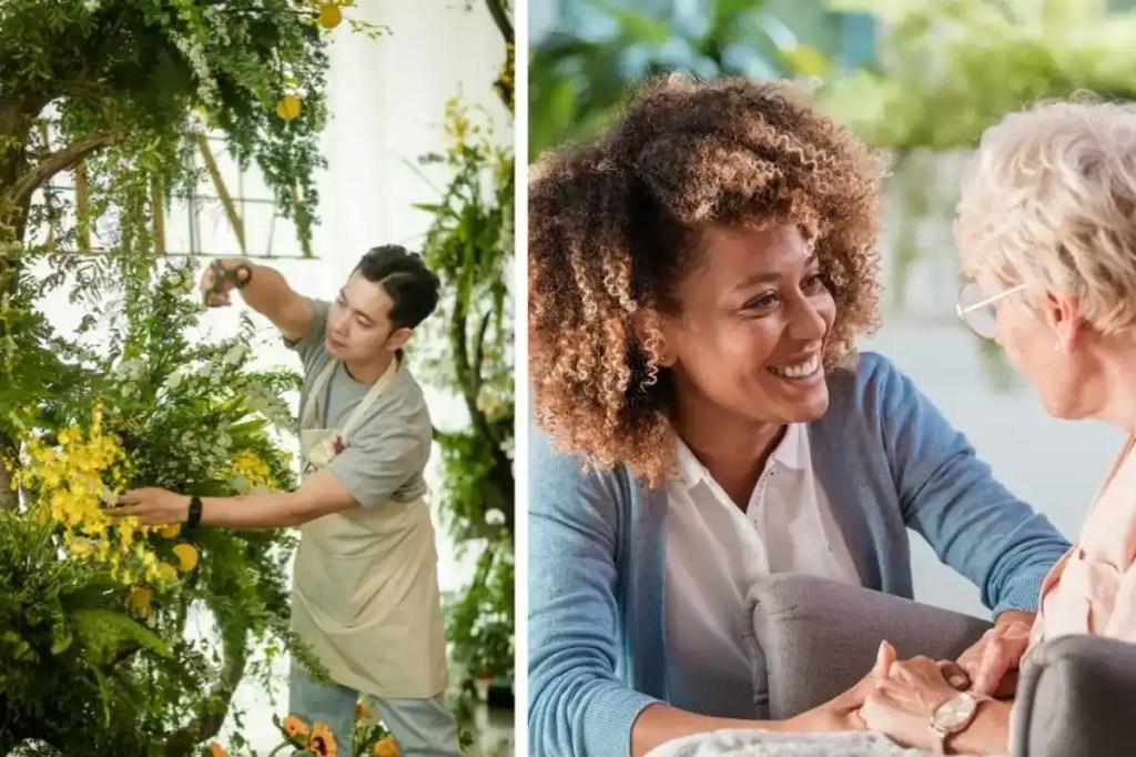 side jobs, jobs, extra cash, plants, elder care