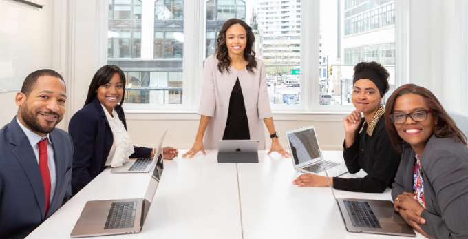 meeting, business, laptops, speech, looking at you