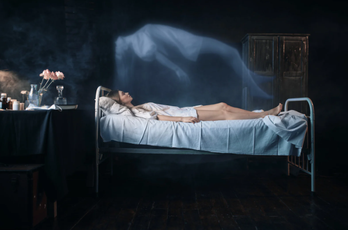 out of body, leaving body, nde, obe, spiritual experience, death,