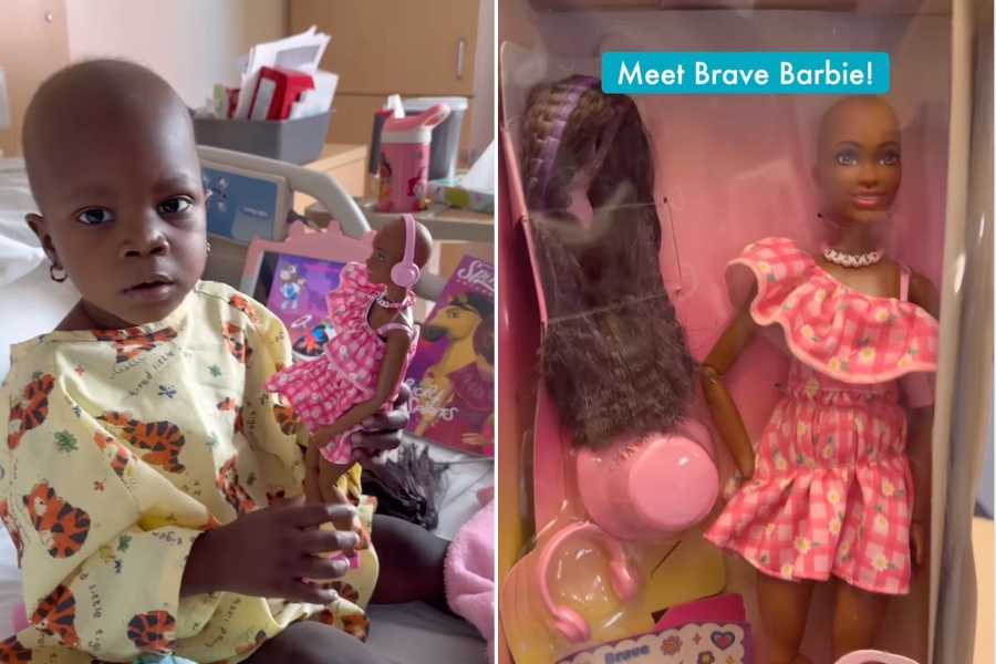 toys, barbie, chemo, cancer treatment, children's hospital