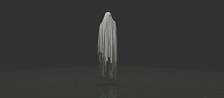 ghost, spirit, phantom, death, sheet,