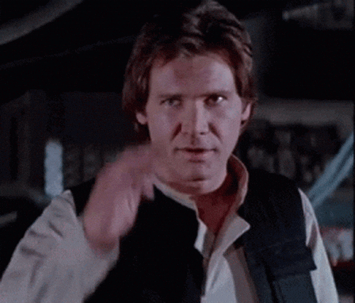 han solo, han solo gif, harrison ford, star wars, star wars gif