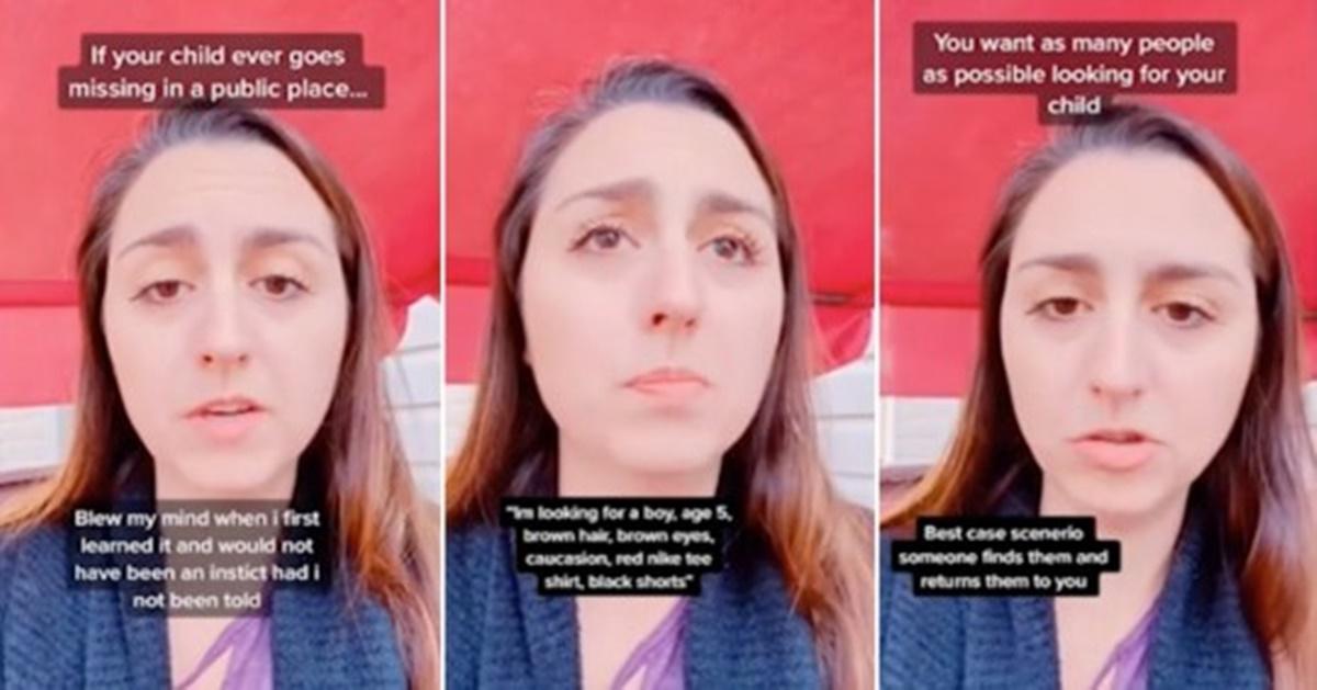 Panicked mom loses her toddler in Kmart, then remembers this life-saving TikTok ...