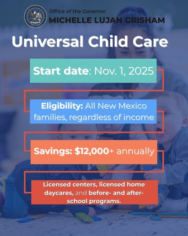 new mexico, policy, childcare, families, kids, daycare