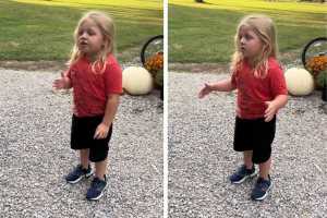Jude, 4-year-old, viral video, TikTok, parenting, funny kids, cranky, tired, relatable, Amber Tinker