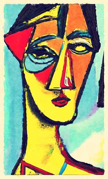 distorted face, picasso, demon face syndrome, alice in wonderland syndrome