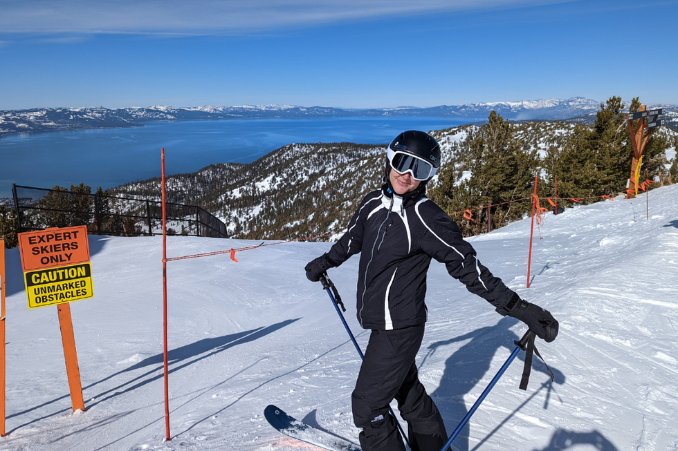 Skiing, lake tahoe, national park, rejection, silver
