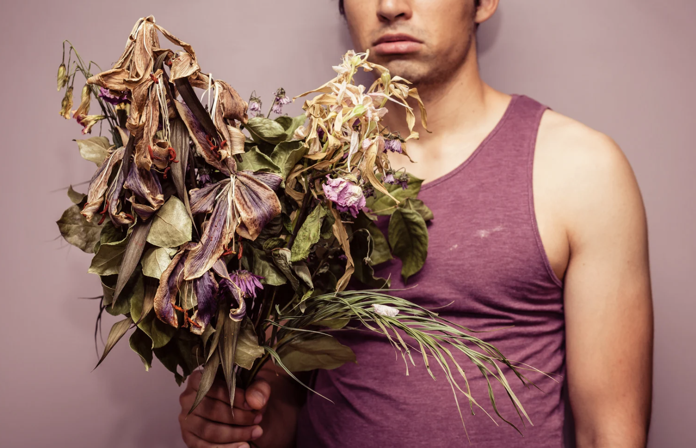 men, mens health, flowers, psychology, conversations, vulnerability, confessions, relationships