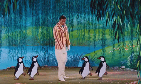 dick van dyke, marry poppins, penguin dance, disney, longevity