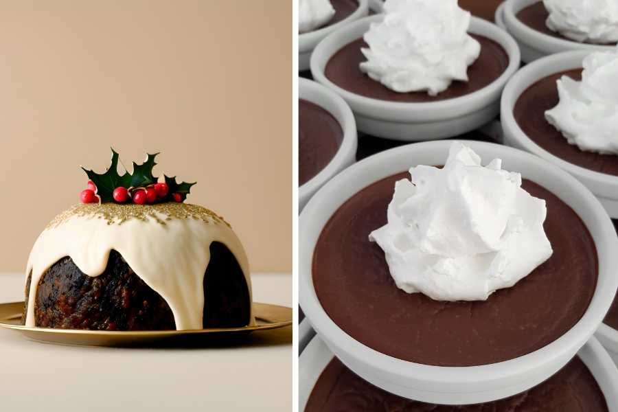 pudding, dessert, british english, american english, english vernacular