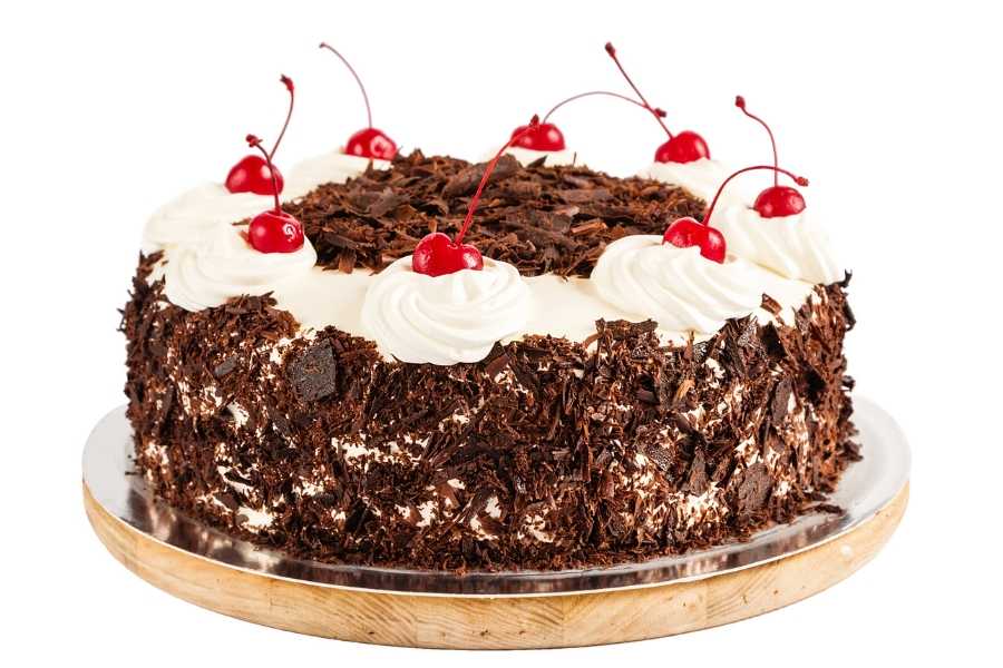 Retro recipes, vintage meals, nostalgic foods, potluck dishes, black forest cake