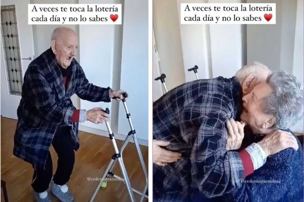 reunion, love, centenarian, love story, long marriage