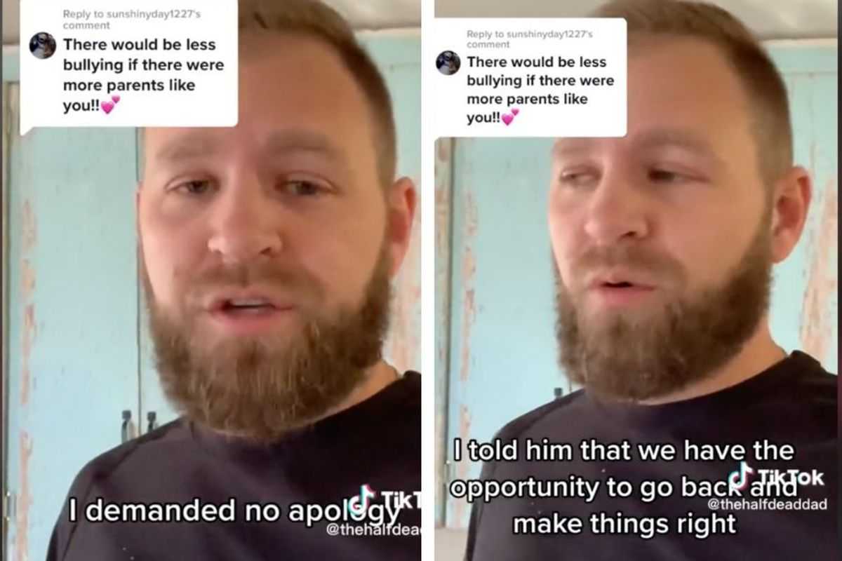 man, camera, tiktok, social media, viral, dad