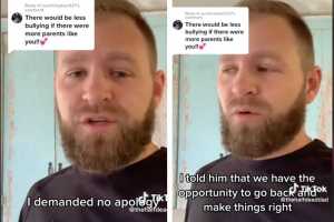 man, camera, tiktok, social media, viral, dad
