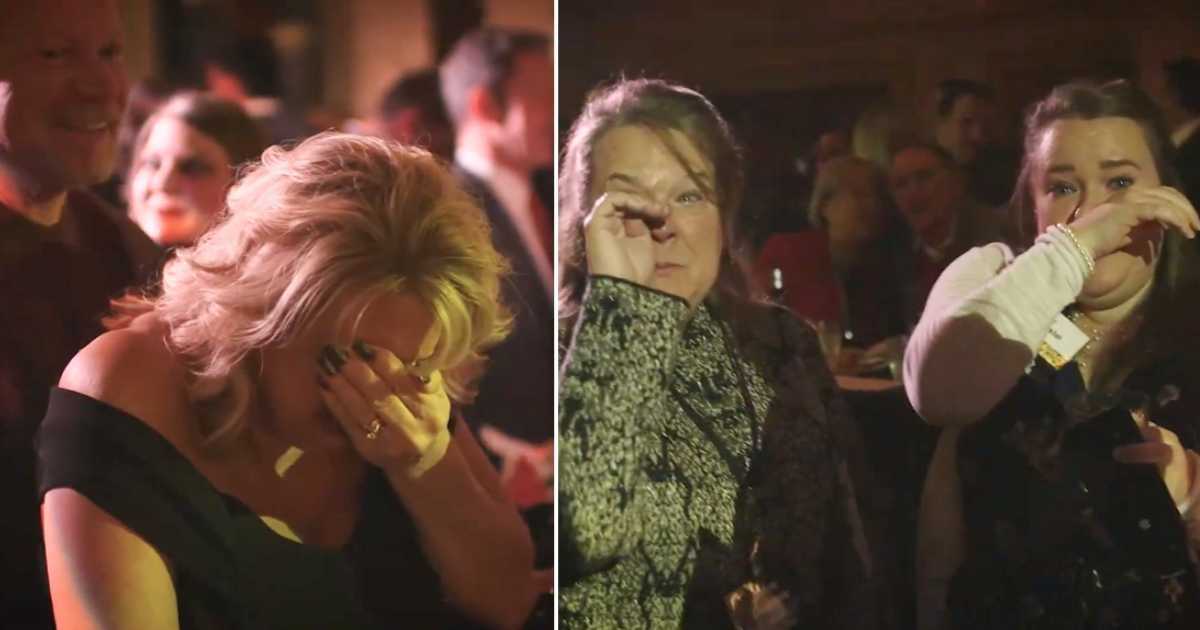 198 employees were moved to tears when they opened up their ‘surprise’ Christmas bonus