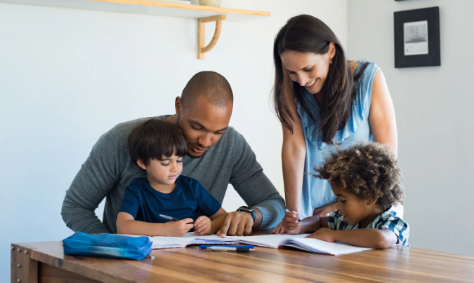 parents, children, homework, parents and kids, sturing, smart kids, good grades