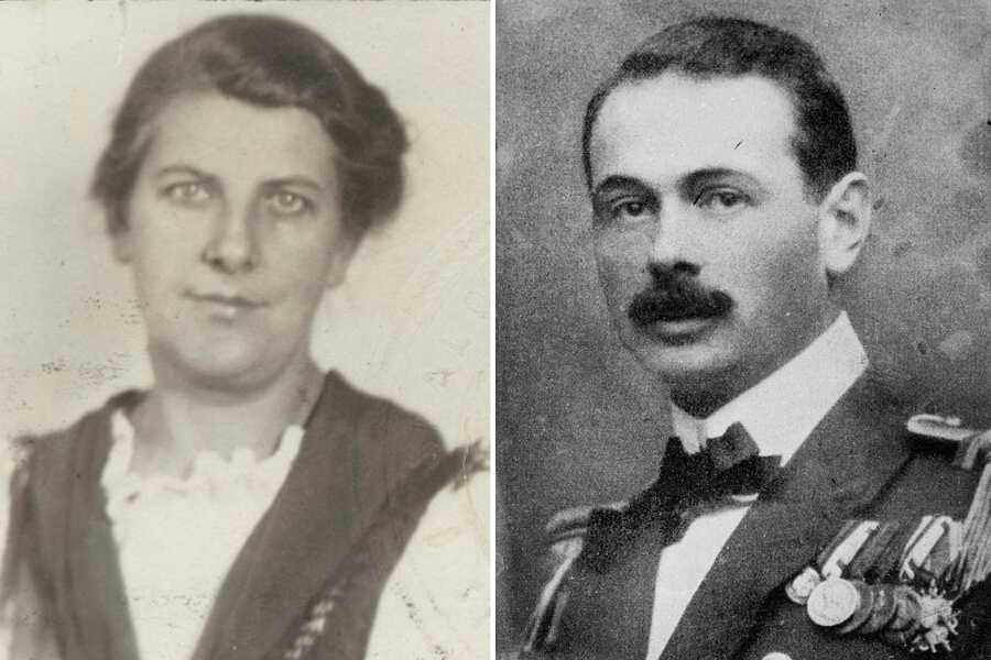 maria von trapp, maria and georg von trapp, the sound of music, love story