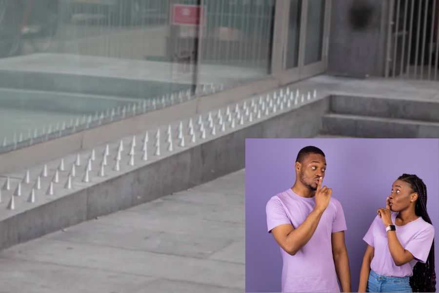 anti-homeless, homeless, hostiel architecture, urban planning, housing crisis, mental health