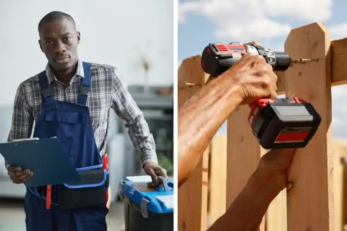 neighbors; fence; neighborly; kindness; acts of kindness; feel good stories; DIY fence