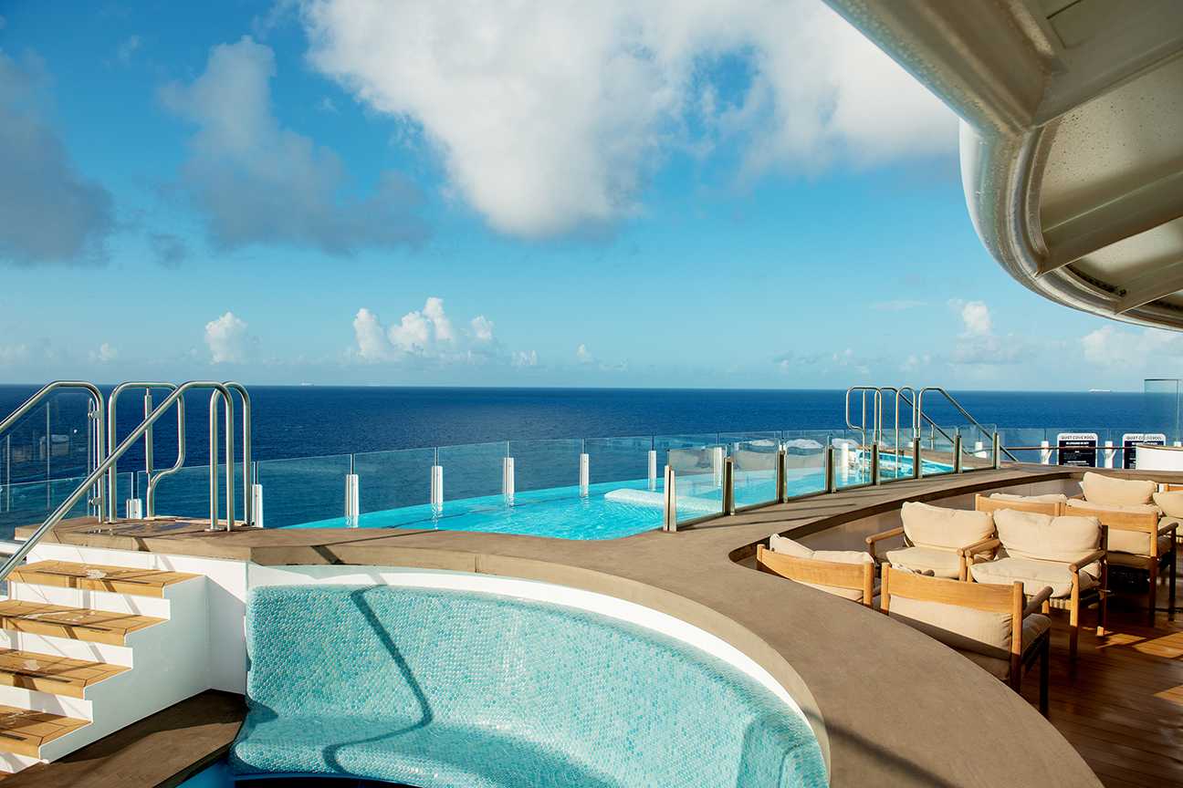 disney destiny, disney cruise, adults-only area, cruise ship, pool deck