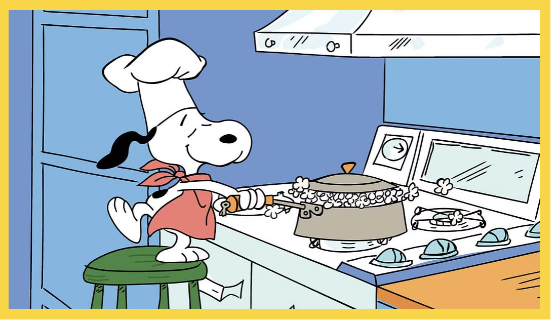Charlie Brown, Thanksgiving, Snoopy, Peanuts, cooking