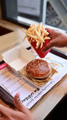 burger, fries, hamburger, cheeseburger, mcdonald's