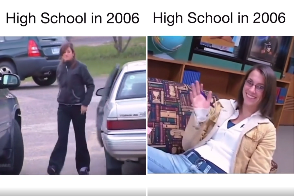 high school, high school in 2006, 2006 high school, millennials, millennials in high school