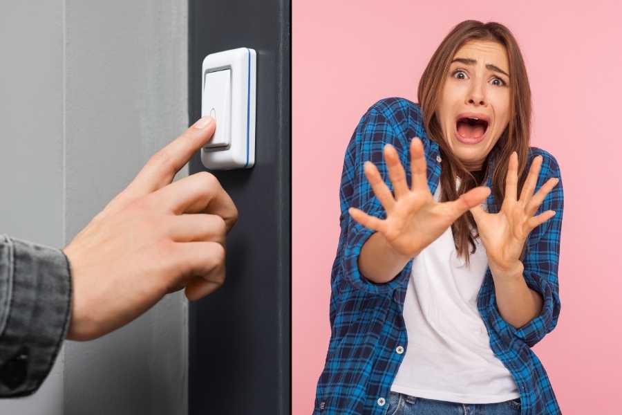 doorbell, millennials, comedian, strangers, generational differences