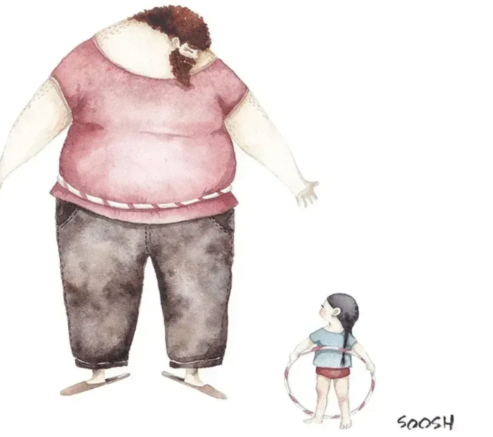 parenting, dads, daughters, fathers, art, artwork, chess