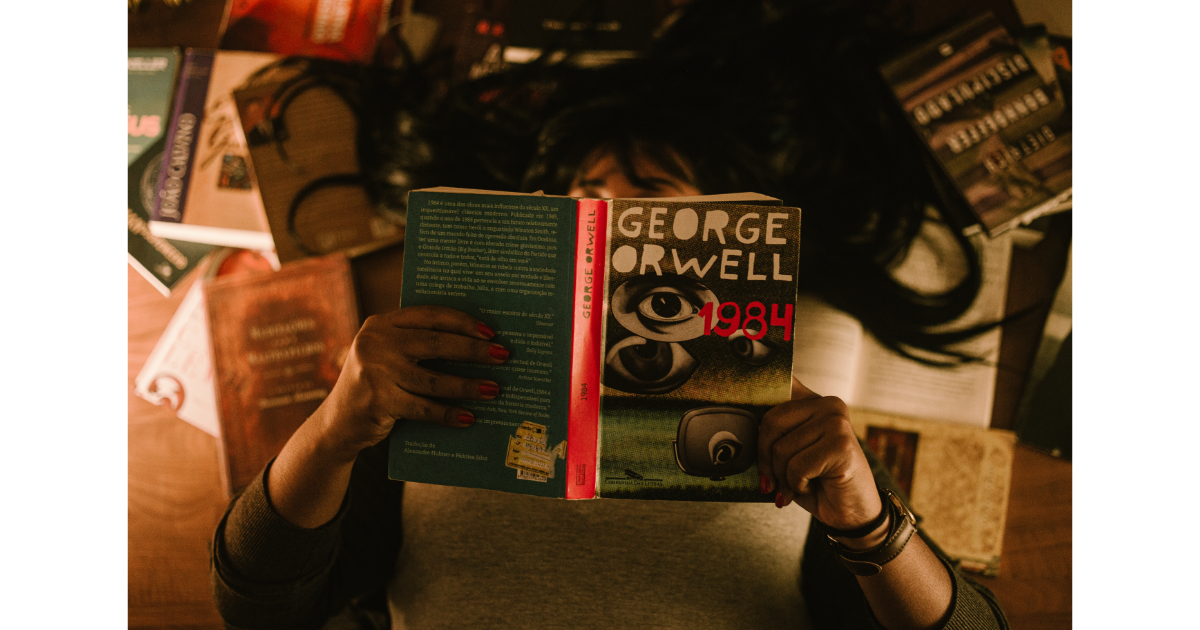 1984, teens, reading, literature, George Orwell