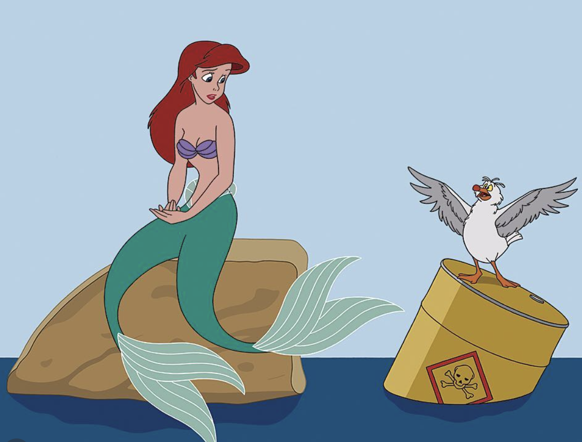 Artist gives Disney’s most beloved characters a modern twist to talk about current issues