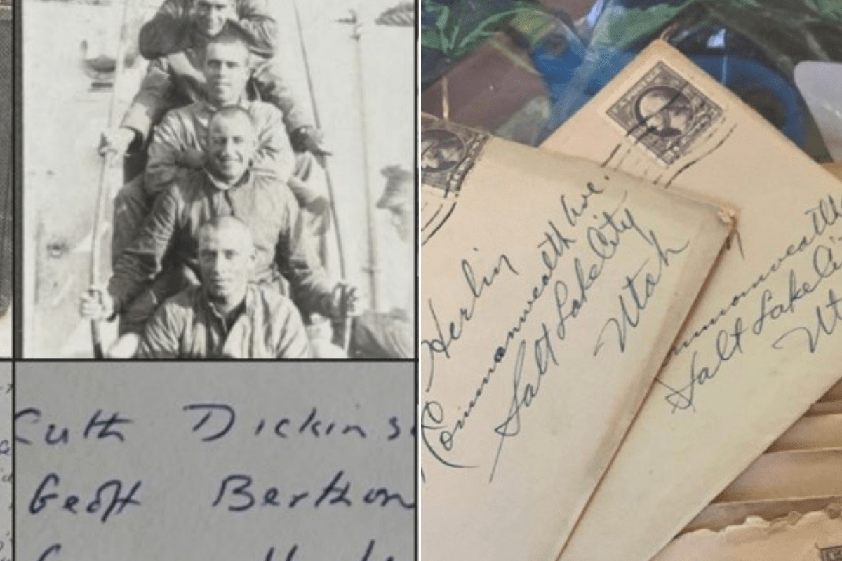 love letter, letters, handwritten letters, WWII, goodwill, thrift stores, thrifting, antiques, heirloom, history