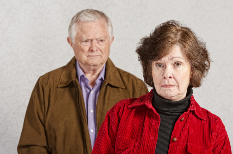 angry boomers, boomer anger, angry boomer couple, angry couple, unhappy couple