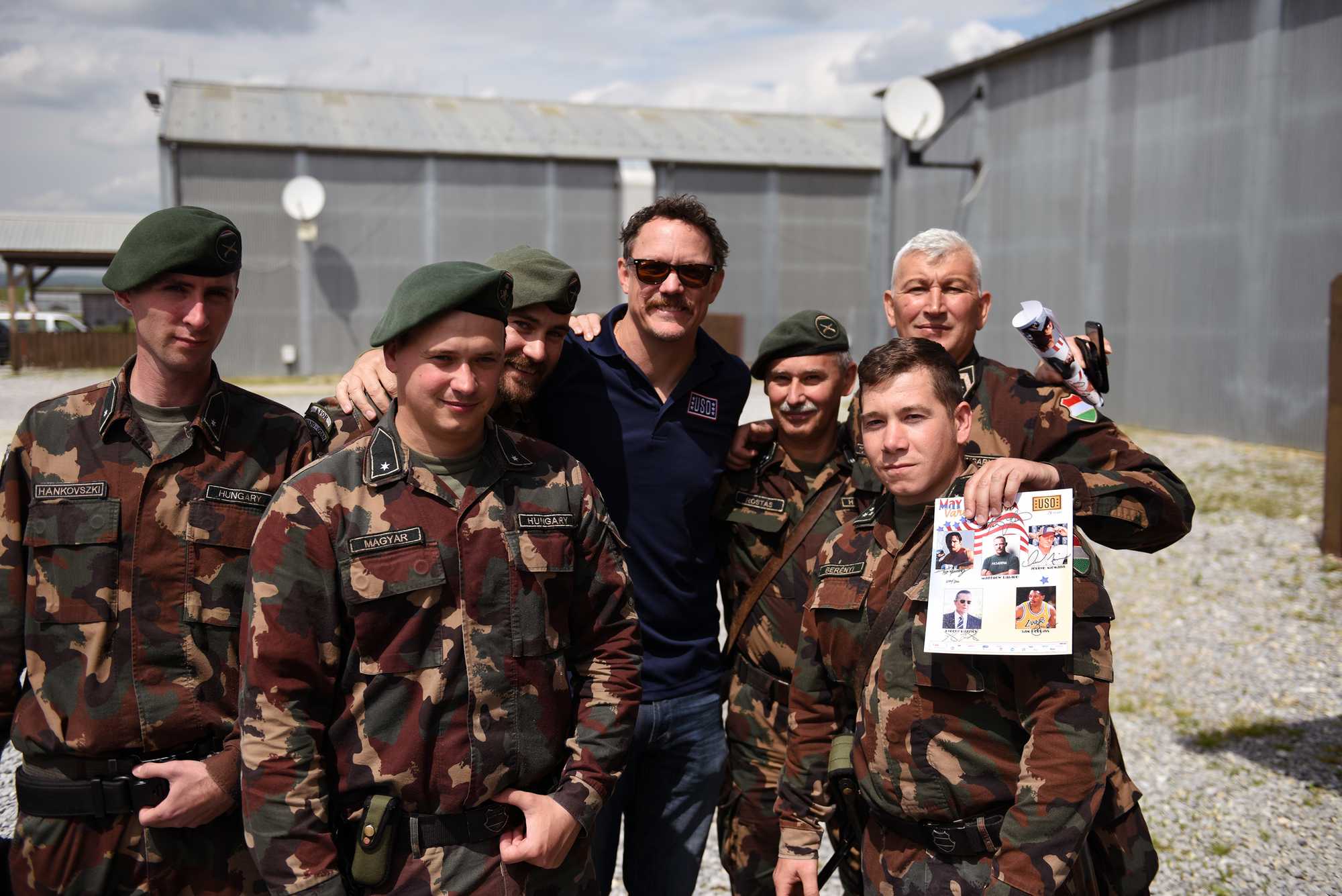 National Guard, USO Tour, Knott's Scary Farm, People Magazine, memorable performances, emotional fans, troops