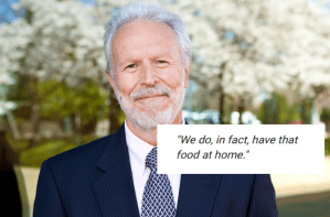 boomer, grandpa, boomer man, baby boomer, man in 60s, food at home