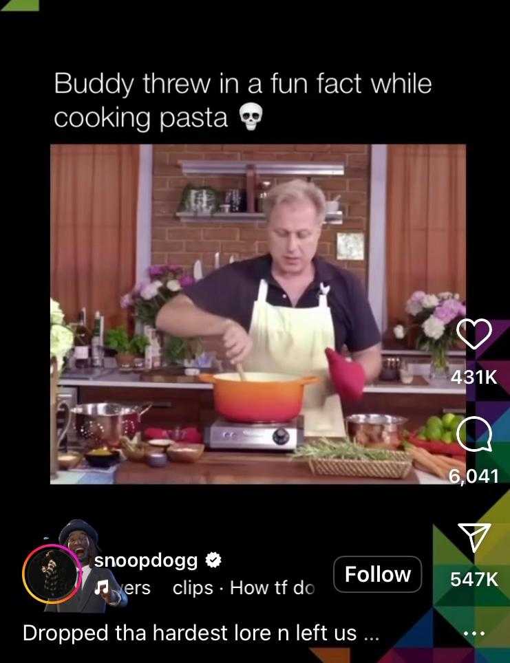 Henry Phillips, comedian, Snoop Dogg, cooking video