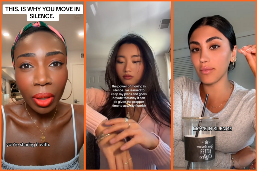 women, silence, achievements, goals, move in silence