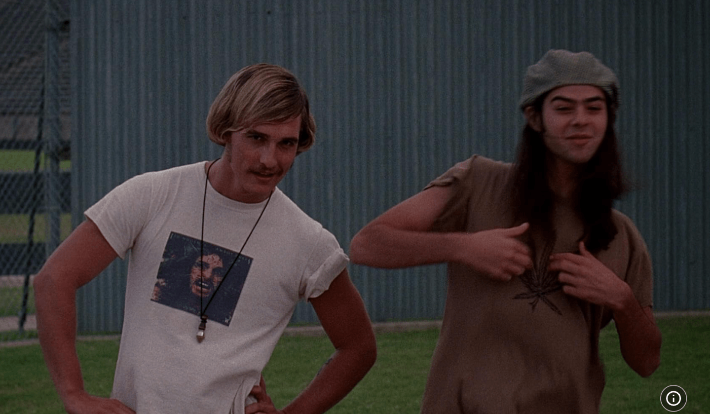 Matthew McConaughey, Dazed and Confused, 90s movies, ted danson, ted danson podcast, woody harrelson, movies, pop culture