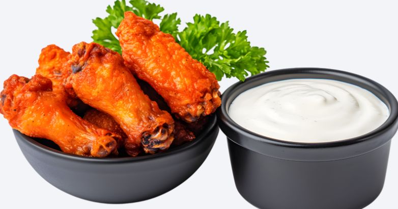 ranch dressing, ranch, cool ranch, hot wings, chicken wings