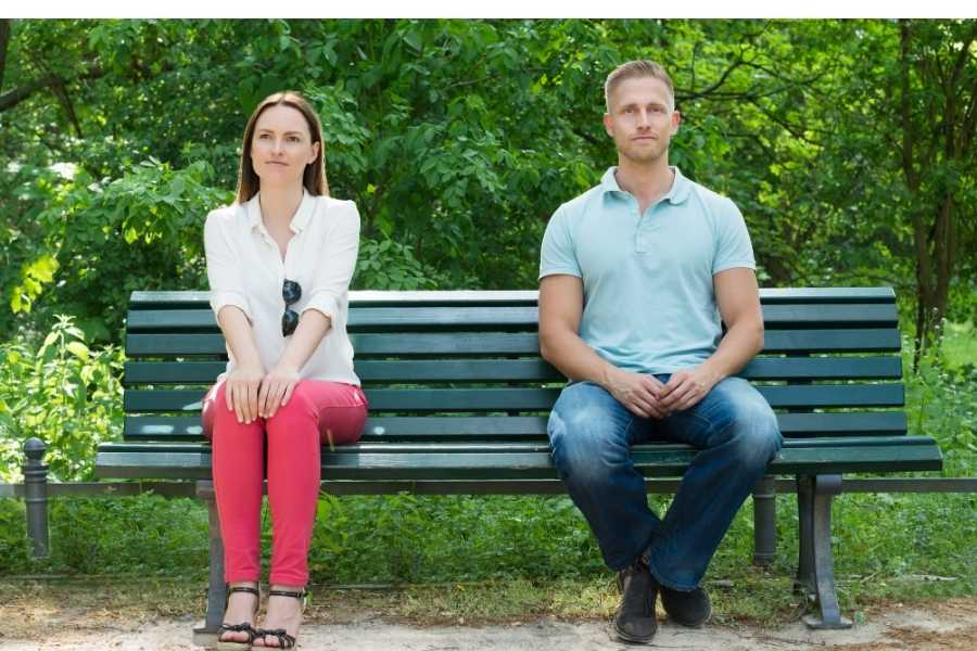 sitting near someone, bench, social norms, nordic countries, social distance
