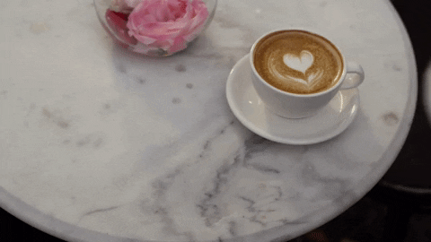 coffee, latte, latte art, left-handed, handedness