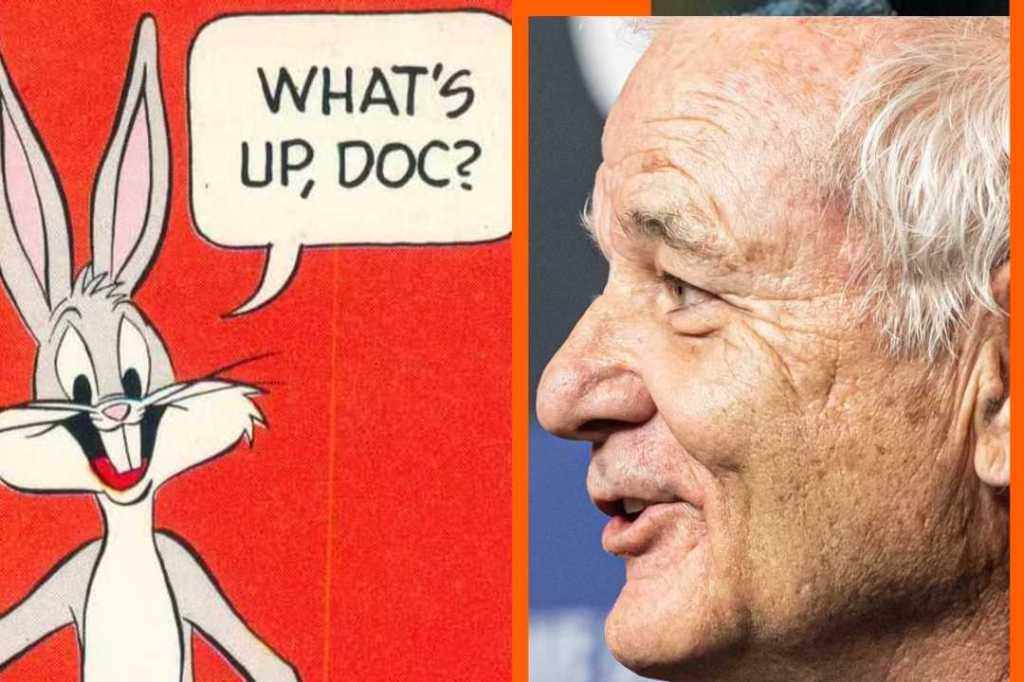 In 1986, Bill Murray dished on Looney Tunes characters as if they were real people for 2 mesmerizing minutes